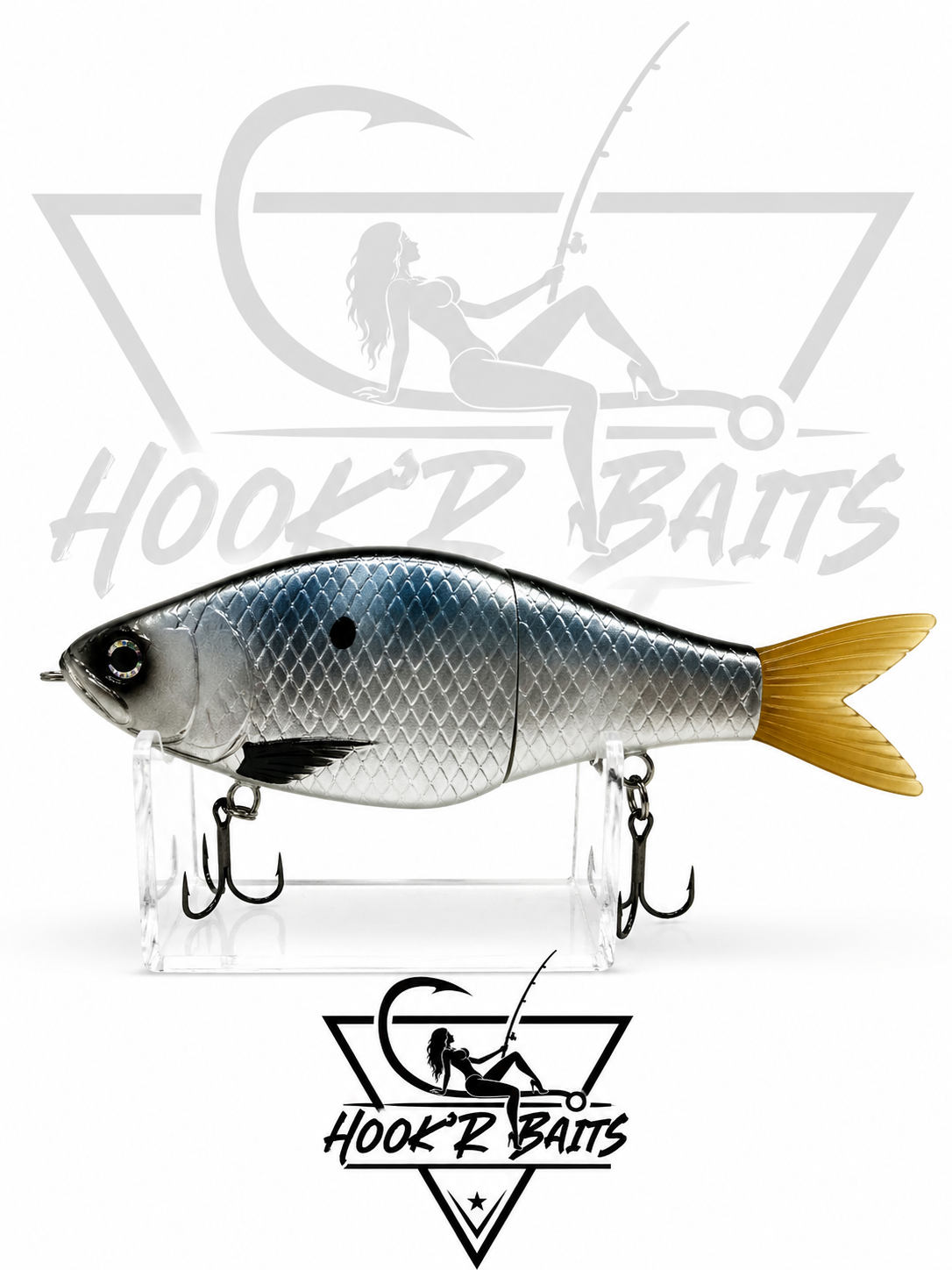 8" Double Set Glide Bait